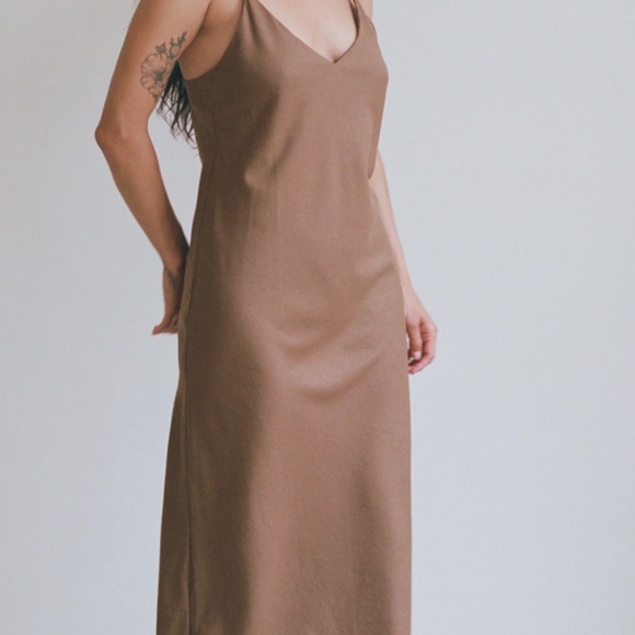 Ozma Bias Slip Dress - Picture 3 of 5